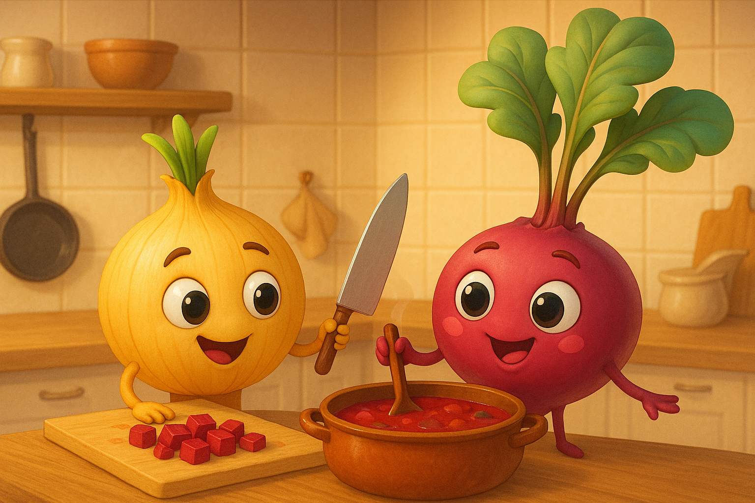 Cooking Borscht